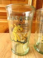 2 verres Bacardi mojito motifs 150 years limited edition 3/4, Ophalen of Verzenden, Zo goed als nieuw, Overige typen