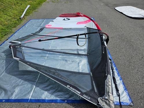 duotone warp 8,4, Watersport en Boten, Windsurfen, Zo goed als nieuw, Zeil, 7 m² of meer, Ophalen
