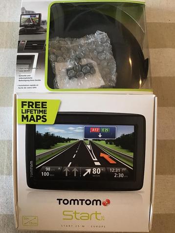 Nieuwe TomTom GPS Free lifetime maps een echte degelijke 