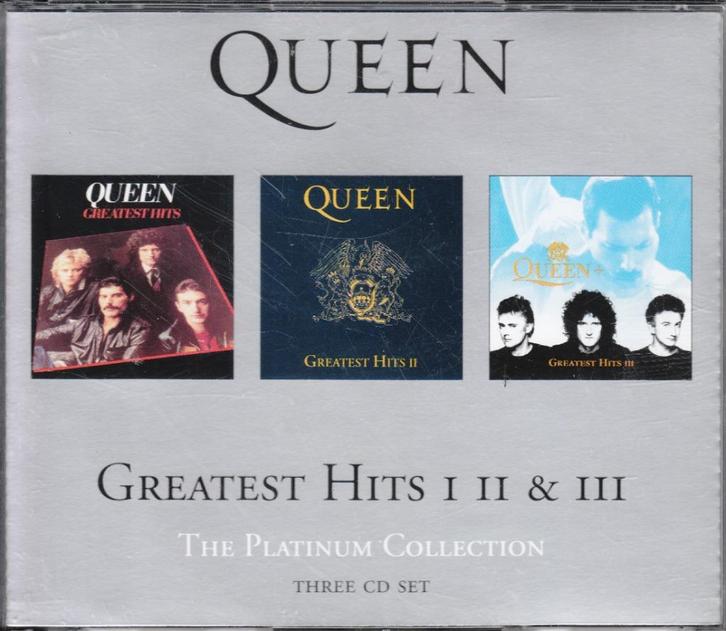 the Platinum collection van Queen met greatest hits 1, 2 & 3, Cd's en Dvd's, Cd's | Pop, 1980 tot 2000, Verzenden