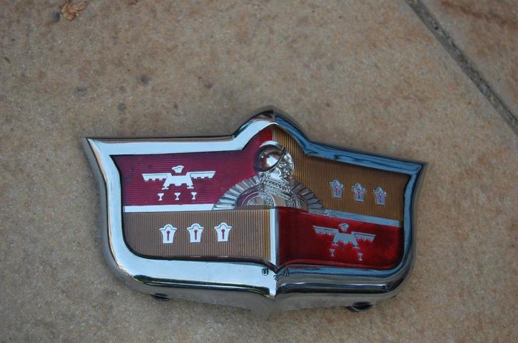 desoto motorkap embleem 1951 usa oldtimer, Antiek en Kunst, Curiosa en Brocante, Ophalen of Verzenden