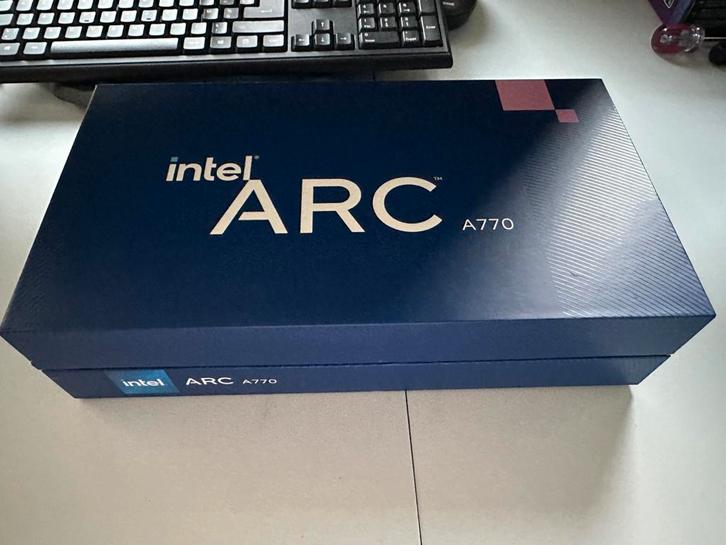Intel A770 16GB Limited Edition in box / nieuwstaat!, Computers en Software, Videokaarten, Zo goed als nieuw, Overige chipsets