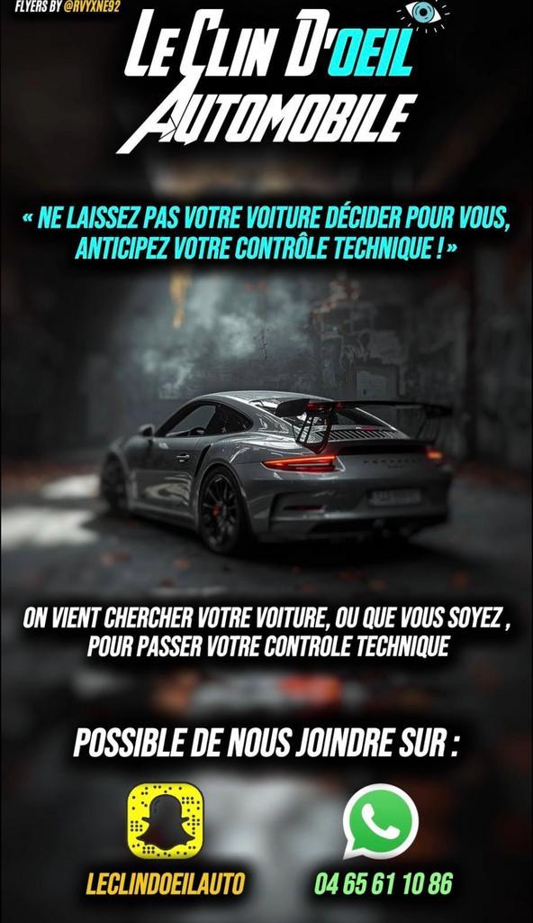 Passage controle technique et prise de rendez vous., Autos : Divers, Garages