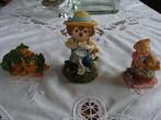 lots de 4 petites figurines Italiennes, Collections, Comme neuf, Autres types, Enlèvement ou Envoi