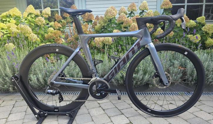Giant Propel Advanced Pro Sram Rival AXS + Carbon Wheels, Fietsen en Brommers, Fietsen | Racefietsen, Zo goed als nieuw, Giant