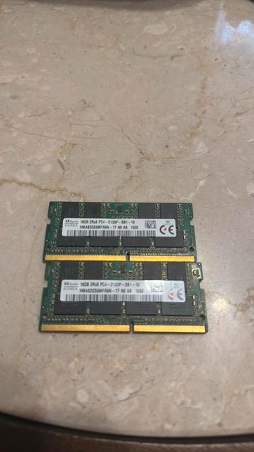 SKhynix 16GB (2x8 GB) DDR4 SODIMM RAM beschikbaar voor biedingen