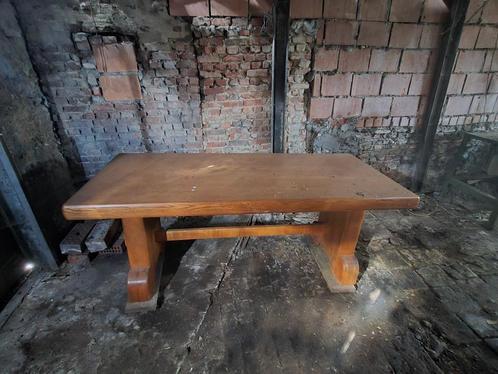 Massieve eikenhouten tafel, Antiek en Kunst, Antiek | Meubels | Tafels, Ophalen of Verzenden