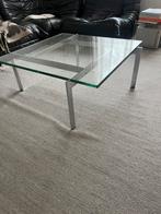 Vintage salontafel pk61 Poul Kjaerholm, Huis en Inrichting, Tafels | Salontafels, Ophalen, Gebruikt, 50 tot 100 cm, Vierkant