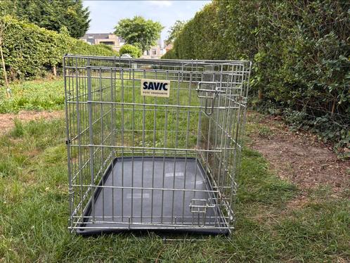 Savic Hondenbench 91x61x70cm, Dieren en Toebehoren, Hondenbenches, Gebruikt, Ophalen