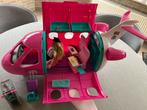 Barbie vliegtuig met piloot en accessoires, Kinderen en Baby's, Speelgoed | Poppen, Ophalen, Zo goed als nieuw, Barbie