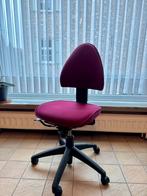 Bureaustoel van Kinnarps, Huis en Inrichting, Bureaustoelen, Ophalen, Zo goed als nieuw, Rood, Bureaustoel