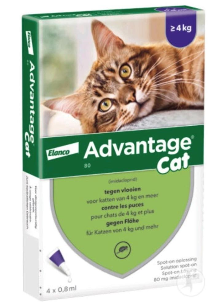Kattengezondheidspakket 1 antivlooienmiddel van +4 kilo +1 b, Dieren en Toebehoren, Katten-accessoires, Ophalen