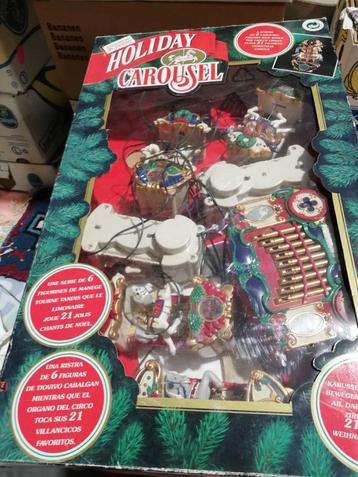 Holiday Carousel met 6 paarden beschikbaar voor biedingen