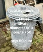 galva vuilbak, Ophalen, Zo goed als nieuw