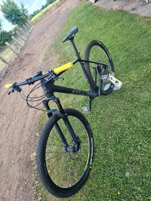 Amper gebruikte Mtb Cube reaction C:62 pro, Fietsen en Brommers, Fietsen | Mountainbikes en ATB, Zo goed als nieuw, Ophalen