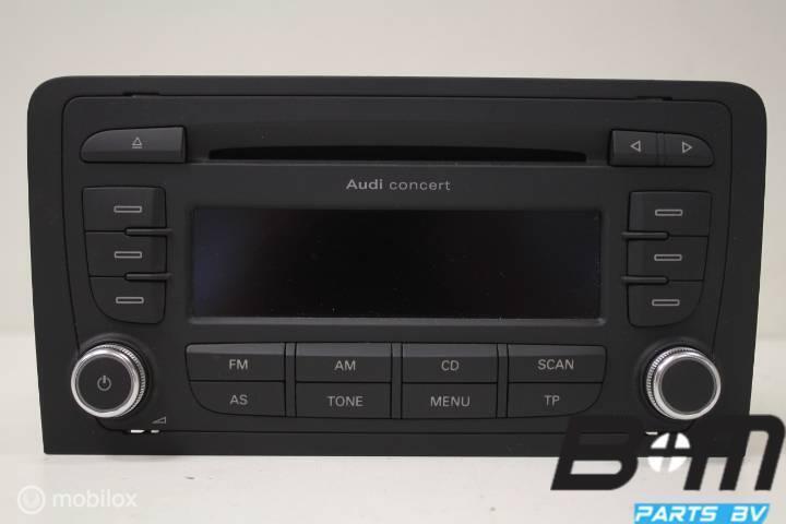 Audi Concert radio/CD Audi A3 8P 8P0035186G, Auto diversen, Autoradio's, Gebruikt