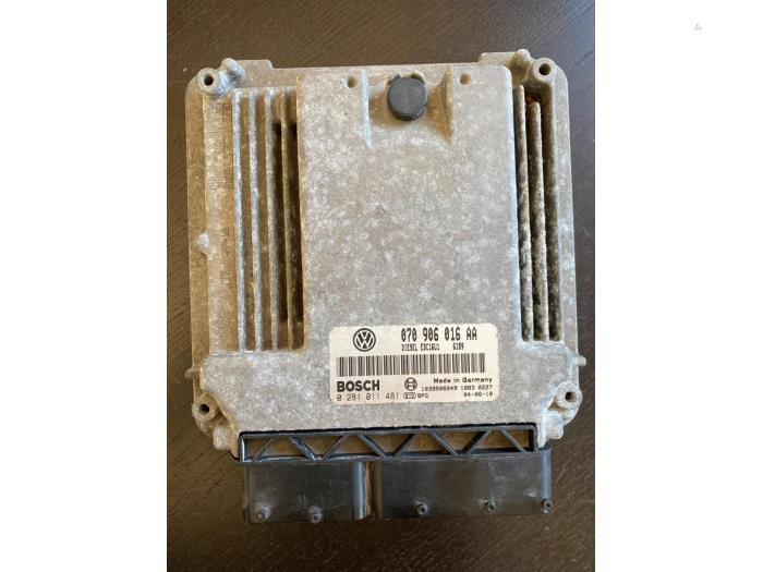 Computer Motormanagement van een Volkswagen Touareg, Auto-onderdelen, Elektronica en Kabels, Volkswagen, Gebruikt, 3 maanden garantie