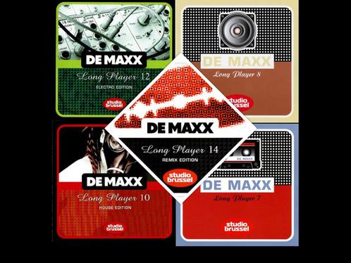 De Maxx - 7 - 8 - 10  - 12 - 14 - Studio Brussel, Cd's en Dvd's, Cd's | Dance en House, Ophalen of Verzenden