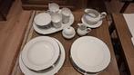 SERVIES WIT 6 DELIG, Ophalen, Zo goed als nieuw, Overige stijlen, Porselein