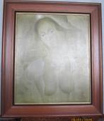 "Dame met ontblote boezem" - Eugène Demane (1940), Ophalen