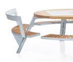 GEZOCHT:  RUGLEUNING voor tuintafel Extremis Gargantua, Tuin en Terras, Tuintafels, Ophalen, Gebruikt, Rond, Metaal