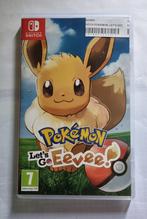 Pokemon Let's Go Eevee switch, Vanaf 7 jaar, Avontuur en Actie, Ophalen of Verzenden, 1 speler
