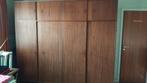 grote 4-deurs kledingkast met kledingkasten, Ophalen, Gebruikt, 100 tot 150 cm, 100 tot 150 cm