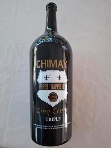Collectors item Trappist Chimay 150cl wel leeg! beschikbaar voor biedingen