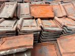 rode platte dakpannen rustiek Pottelberg Courtrai, Doe-het-zelf en Bouw, Ophalen, Dakpannen