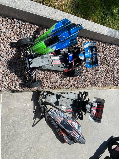 Traxxas Bandit, Hobby en Vrije tijd, Modelbouw | Radiografisch | Auto's, Gebruikt, Auto offroad, Elektro, Schaal 1:10, RTR (Ready to Run)
