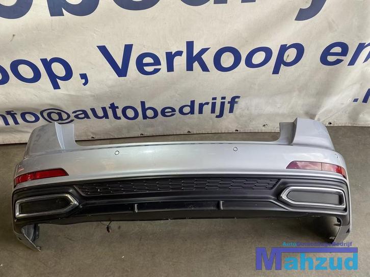 AUDI A6 C8 Sedan Grijs Zilver achterbumper bumper 2018+, Auto-onderdelen, Carrosserie, Bumper, Audi, Achter, Gebruikt