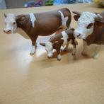 schleich koe stier kalf, Verzenden, Gebruikt, Boerderijdier, Beeldje of Figuurtje