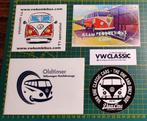 Lot 5x stickers Volkswagen T1 bus, Verzamelen, Ophalen of Verzenden