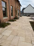 Terrastegels bourgondische stijl, Tuin en Terras, Tegels en Klinkers, Ophalen, Zo goed als nieuw, 10 m² of meer, Terrastegels