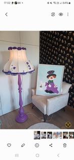 Vloerlamp met bijpassend schilderij, Ophalen, Zo goed als nieuw