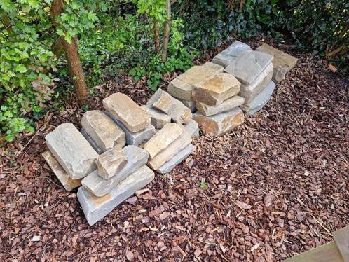 Moellons pierre naturelle +- 2m2, Doe-het-zelf en Bouw, Overige Doe-Het-Zelf en Bouw, Nieuw, Ophalen