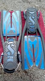 Scubapro Split Fins (large) spring straps, Watersport en Boten, Duiken, Ophalen of Verzenden, Gebruikt, Zwem- of Duikvliezen