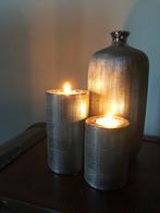 Porte bougies (2) et Vase décoration, Maison & Meubles, Accessoires pour la Maison | Bougeoirs & Bougies, Utilisé