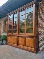 Eiken buffetkast/vitrinekast flamant GRATIS LEVERING, Huis en Inrichting, 200 cm of meer, Landelijk klassiek, Eikenhout, Ophalen of Verzenden