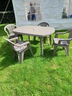 Tuintafel, Tuin en Terras, Tuintafels, Ophalen, Zo goed als nieuw, Rechthoekig, Kunststof