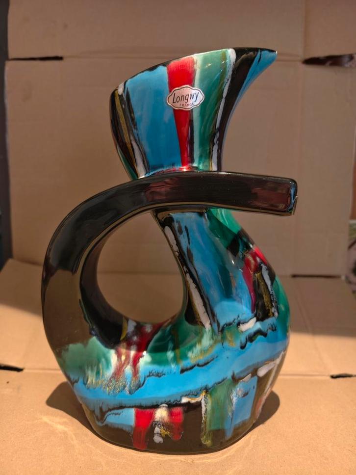 Vase / cruche Longwy, Antiquités & Art, Art | Objets design, Enlèvement