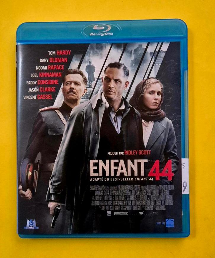 Blu Ray Disc du film Enfant 44 - Tom Hardy, Cd's en Dvd's, Blu-ray, Zo goed als nieuw, Thrillers en Misdaad, Ophalen of Verzenden