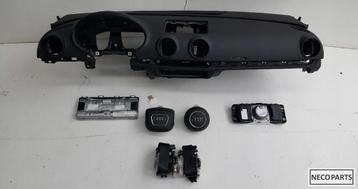 AUDI A3 8V FACELIFT AIRBAG AIRBAGSET DASHBOARD ALLES LEVERBA beschikbaar voor biedingen