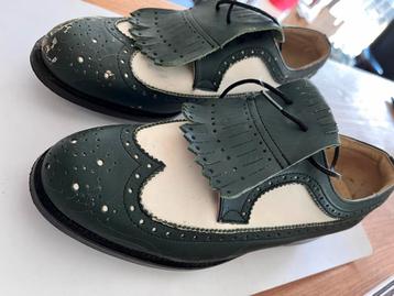 Chaussures de golf vintage Soubirac1886, Enlèvement ou Envoi, Comme neuf, Chaussures