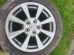 Velgen Toyota Avensis met banden 17 inch, Auto-onderdelen, Banden en Velgen, 215 mm, Band(en), 17 inch, Personenwagen