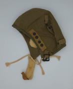 US WWII AAF A-9 Flying Helmet, USAAF, size Medium, Ophalen of Verzenden, Luchtmacht, Helm of Baret