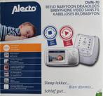 Alecto Draadloze beeld babyfoon, Verzenden, Gebruikt