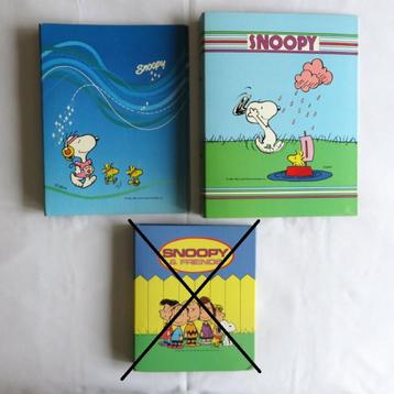 Ringmappen Snoopy beschikbaar voor biedingen