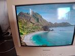 17 inch crt scherm (monitor), Computers en Software, Monitoren, Ophalen, Gebruikt, Kantelbaar, 60 Hz of minder