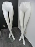 2 x Paspop benen op statief - pantys/broeken display, Ophalen, Gebruikt, Paspop